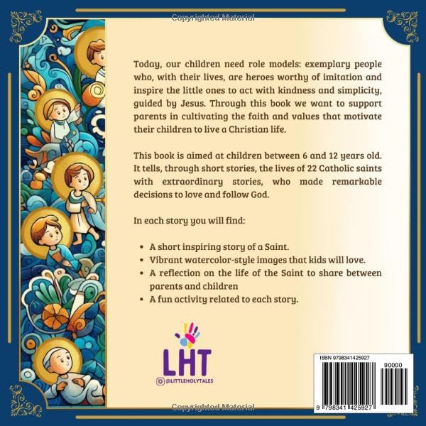 Stories of the Saints for Children: With colorful illustrations, reflections, and practical activities. Share with your family the lives of 22 Saints ... children ages 6 to 12. (Stories of Holiness) - Image 2