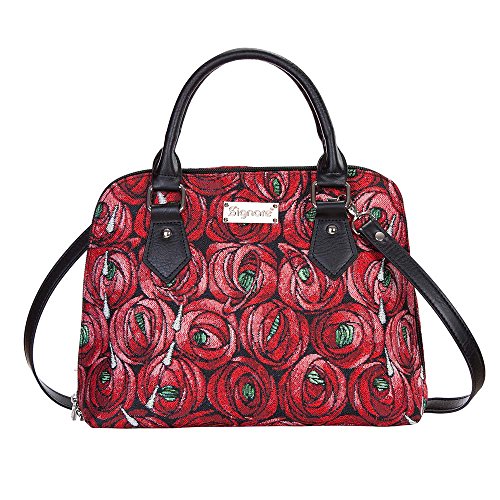 Signare Charles Rennie Mackintosh Rose Shoulder Bag