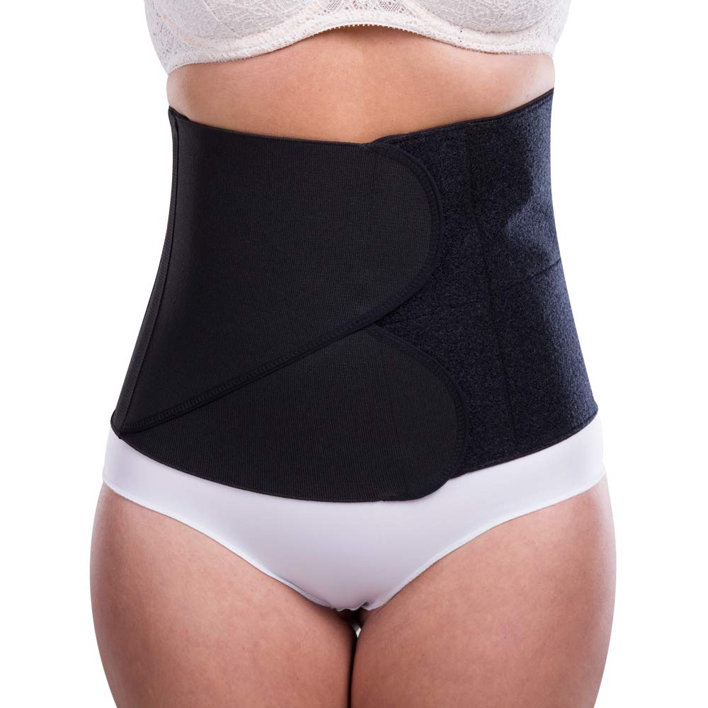 LIPOELASTIC KPress Klettverschluss Schwarz 24 S-M