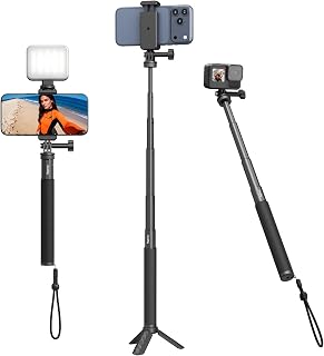 SmallRig 37.4" Invisible Pole for 360 Camera, Extendable Phone Selfie Stick