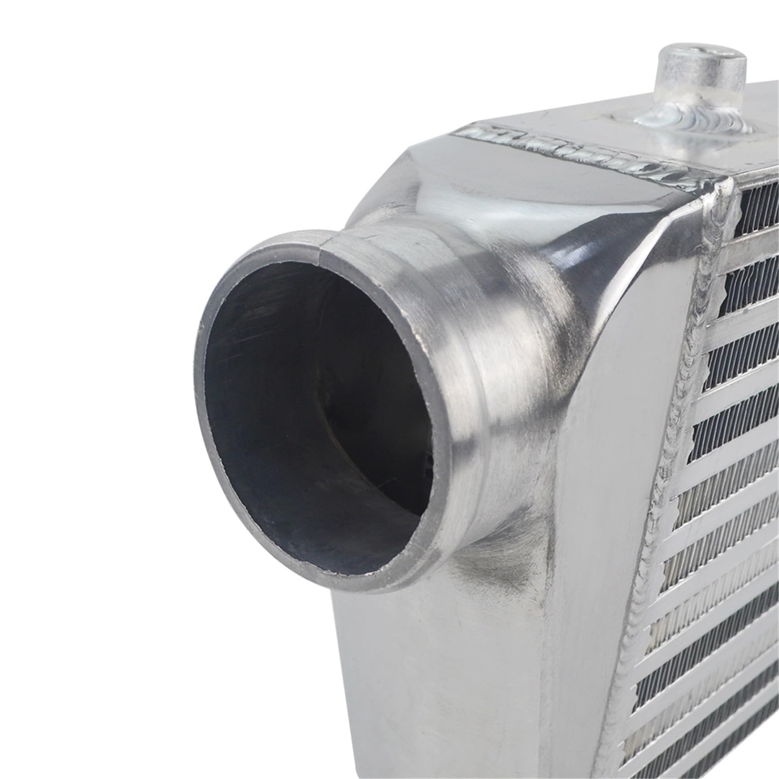 Wentylatory chłodnicy silnika samochodowego 550 * 180 * 65mm Uniwersalny intercooler z turbosprężarką i płytą OD 2,5" z przednim mocowaniem LZ-IN812-25 chłodzenia silnika