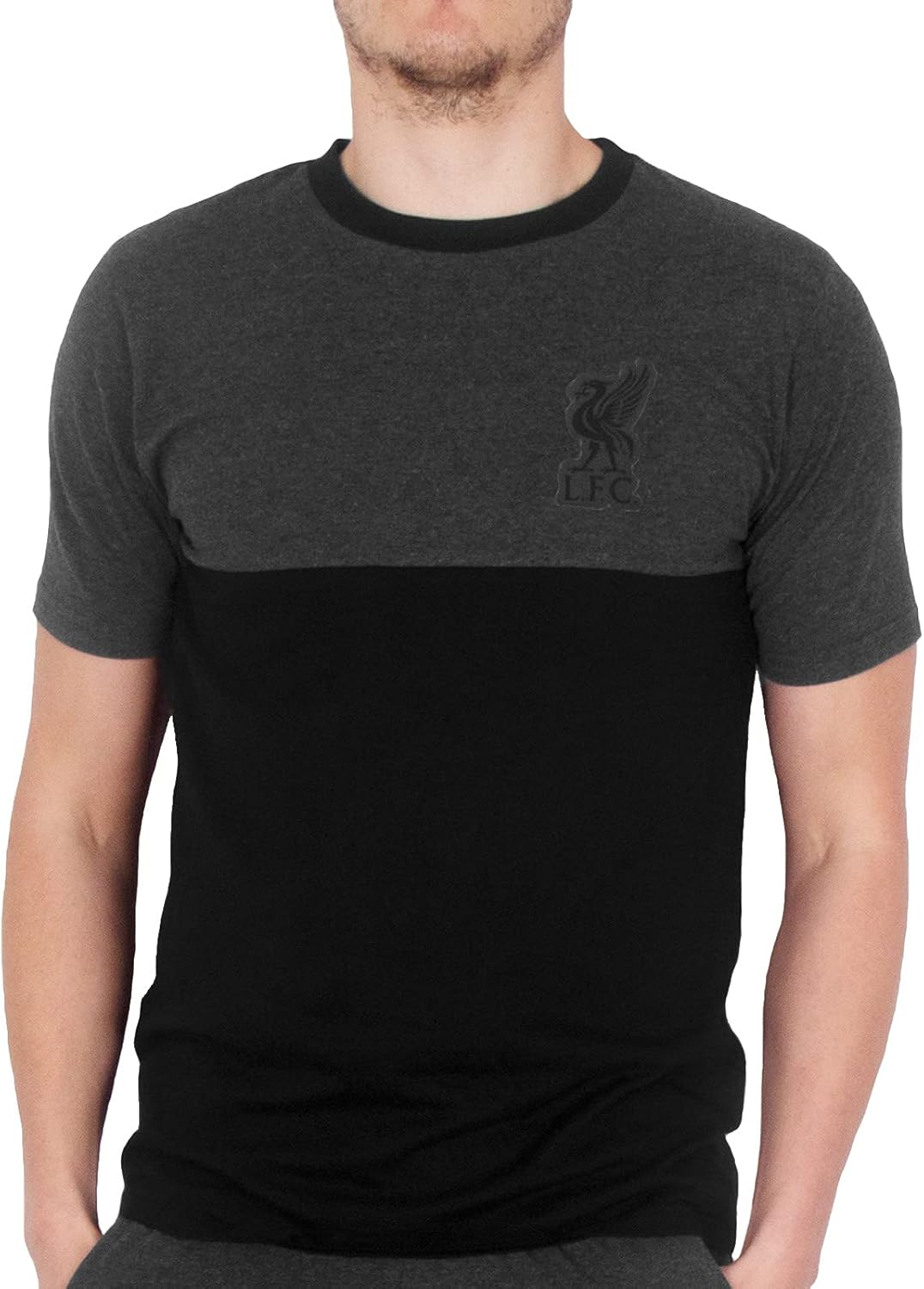 Liverpool FC Official Soccer Gift Mens Premium Long Pajamas Set