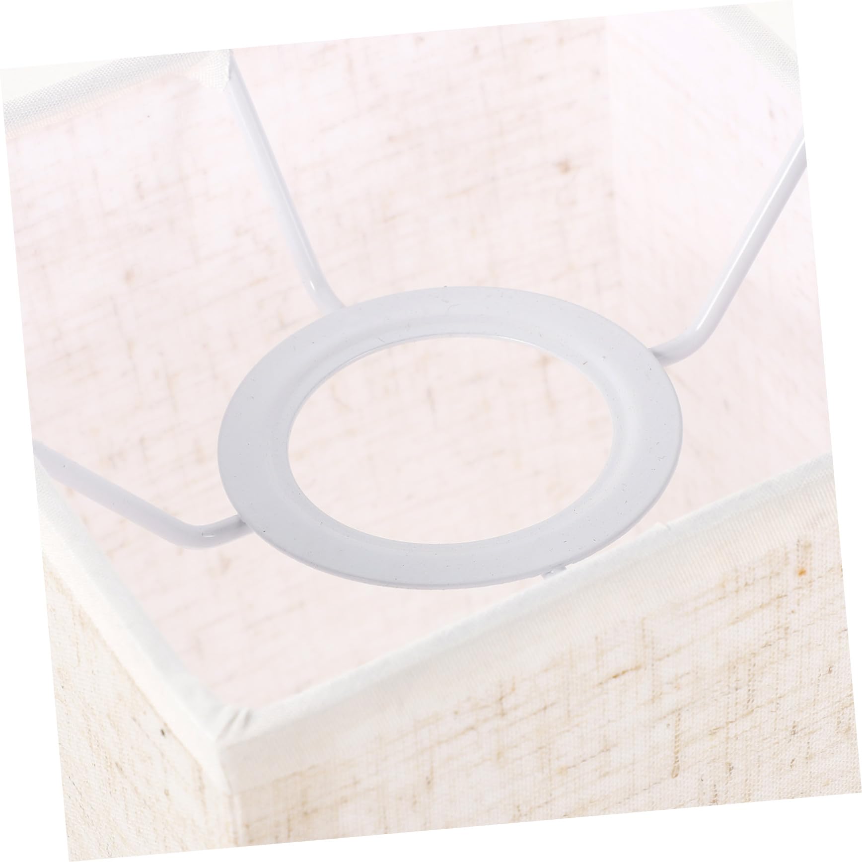 Ipetboom Pantalla de Lámpara de Pie y Pared E27 de Tela de Lino Beige Natural Cubierta para Lámpara Interior Pantalla Pequeña de Mesa Uso Decorativo en Dormitorio y Oficina Unidad