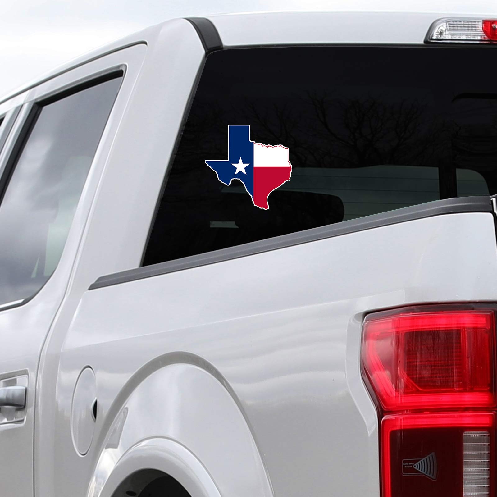 Texas State Map Flag Sticker Decal Notebook Car Laptop 4