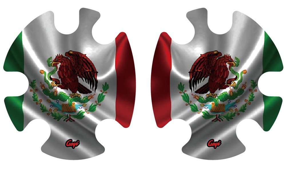 Geyi Wresling Headgear Mexican Flag Wraps 1