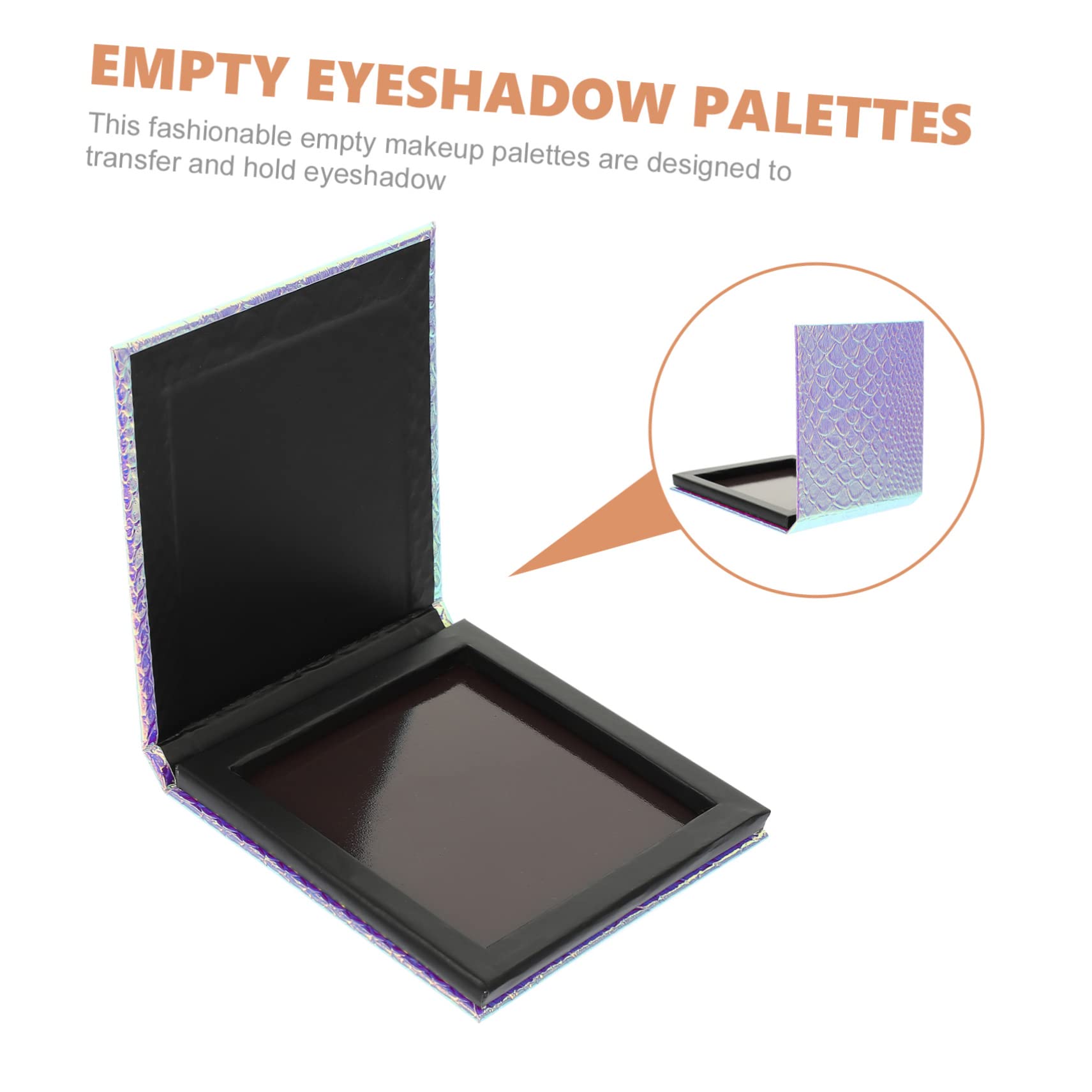 5 Pièces Palette de Fards à Paupières Magnétique pour Boîte Organisatrice de Cosmétiques pour Voyage et Usage