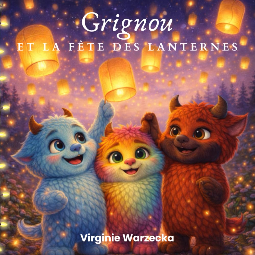 Grignou et la fête des lanternes: Une histoire féerique sur l’amitié, les vœux et la lumière de l’espoir (Les aventures de Grignou)