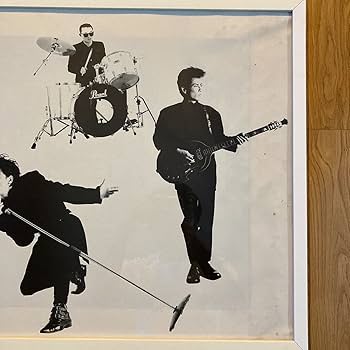 Amazon.co.jp: BOOWY B2 ポスター フレーム入り 額装 BEAT EMOTION