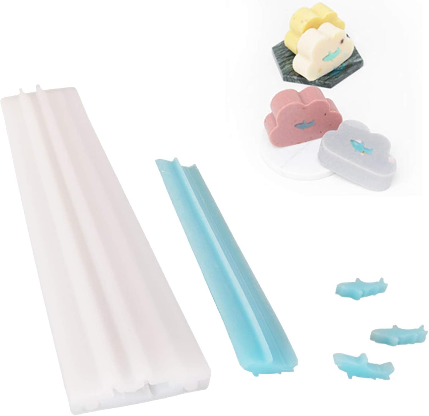 Tube Column Silicone Soap Mold Embed Soap Making Tool Candle Aromatherapy Mold DIY Baking