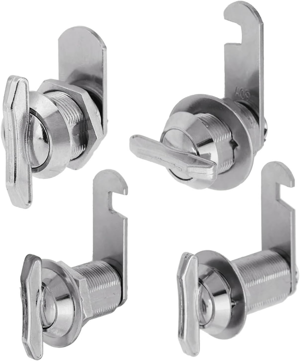 Cam Lock Zinc Alloy Keyless Mailbox Boat Door Cabinet Toolbox Hand Screw Cam Lock(25mm 5PCS)