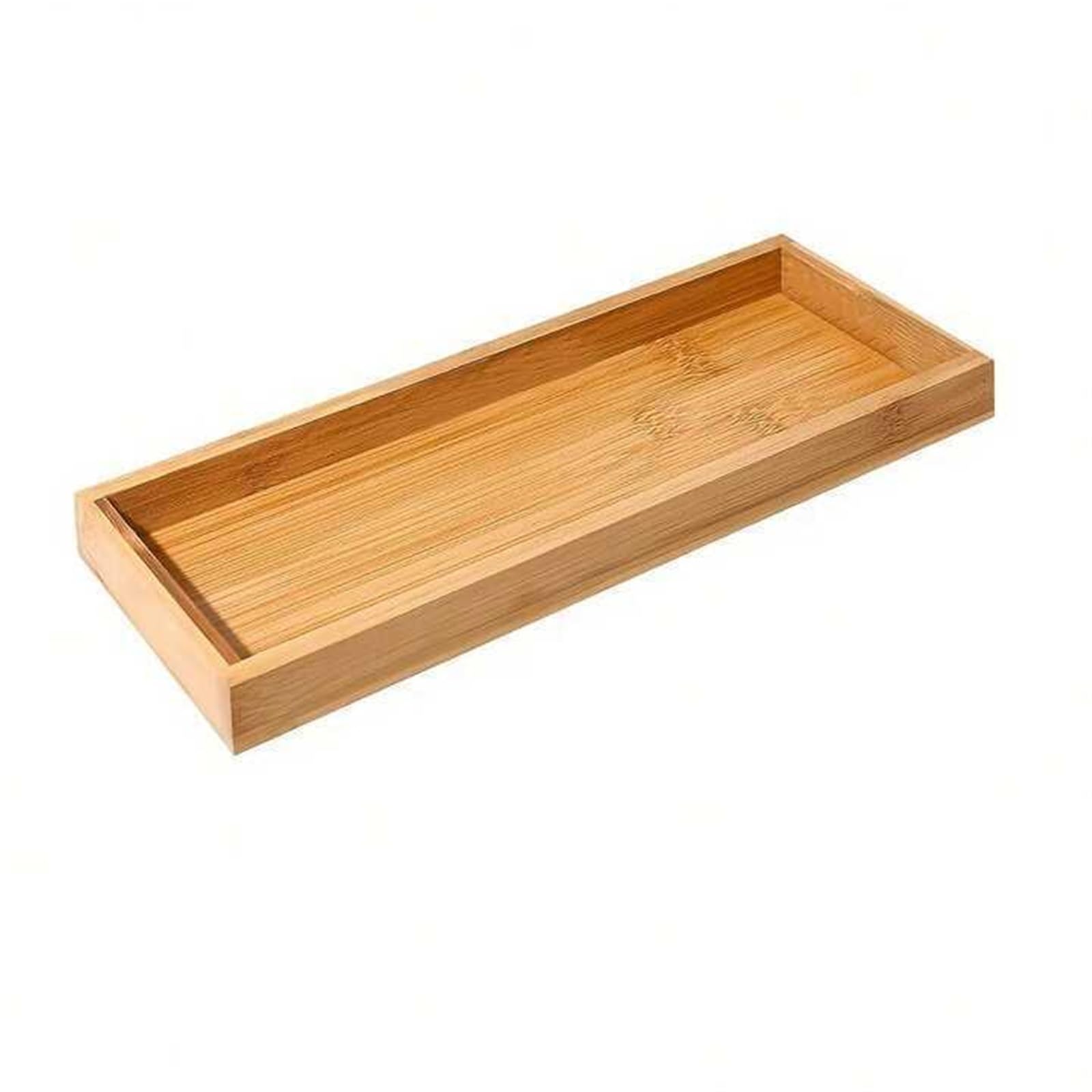 Bamboo Vanity Tray Bamboo Rectangular Serving Tray
