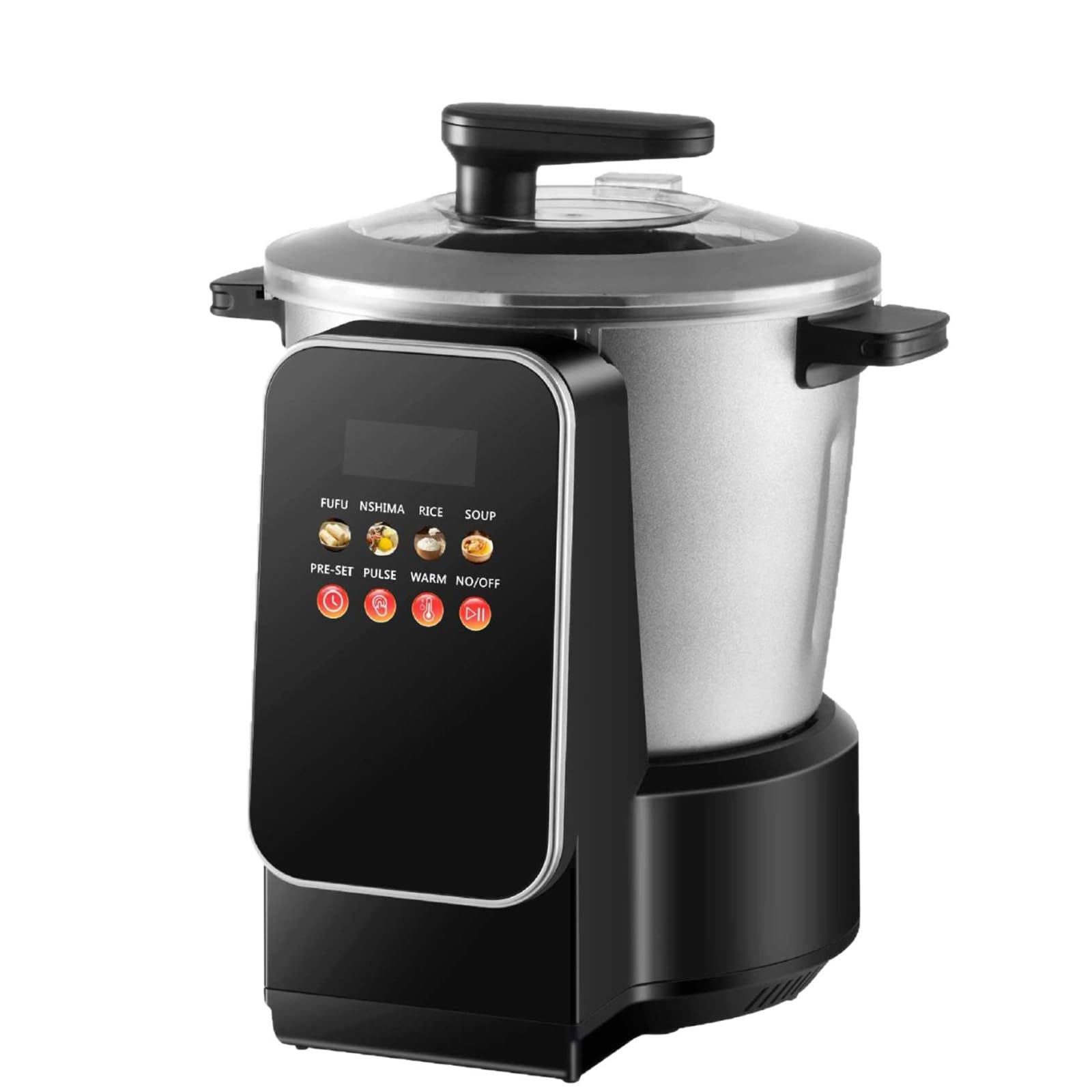 8L Automatic Swallow Maker, Fufu Maker Machine, 900W Pounded Yam Machine