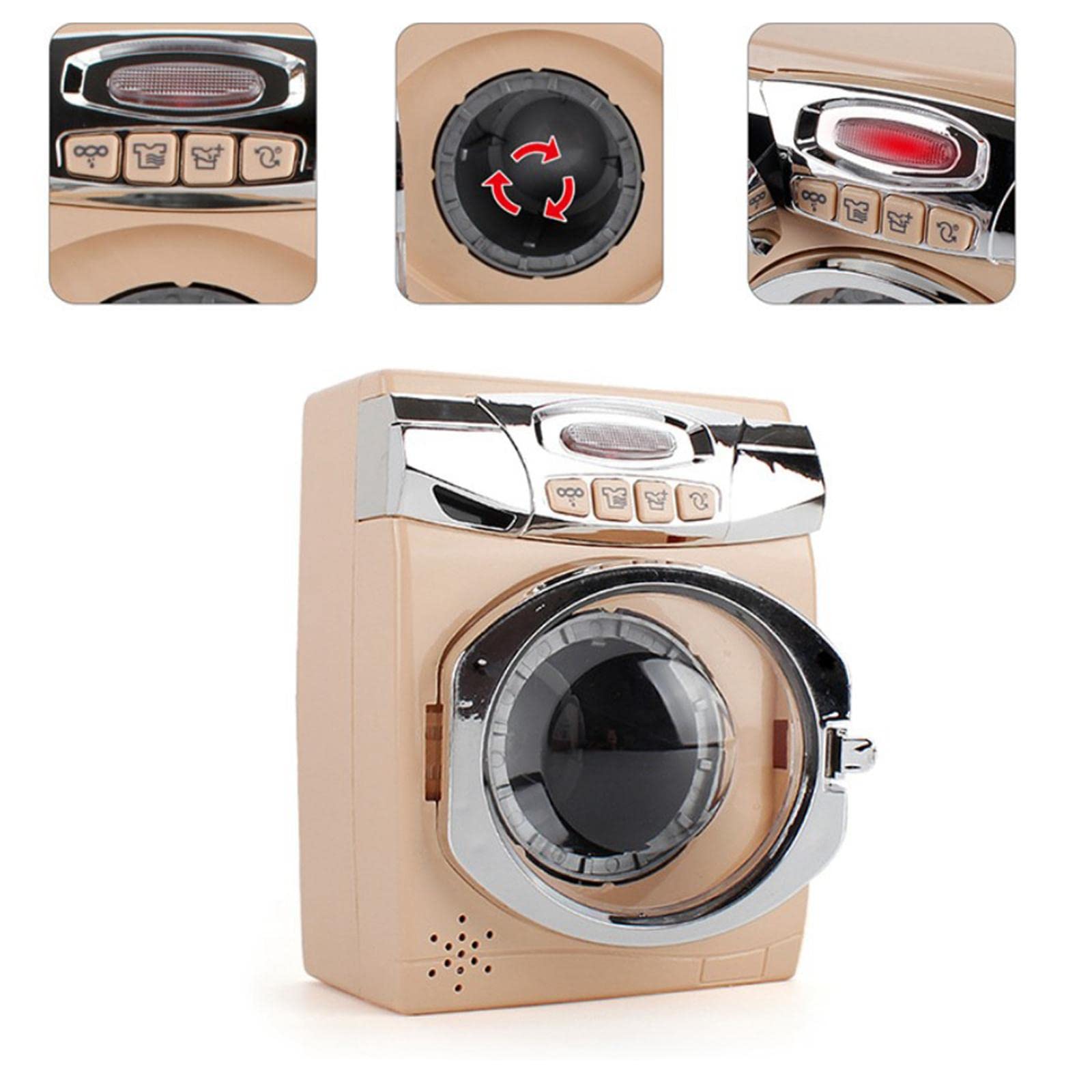 Giocattoli di Simulazione per Giochi di Ruolo per Lo Sviluppo della Prima Infanzia, Washing Machine