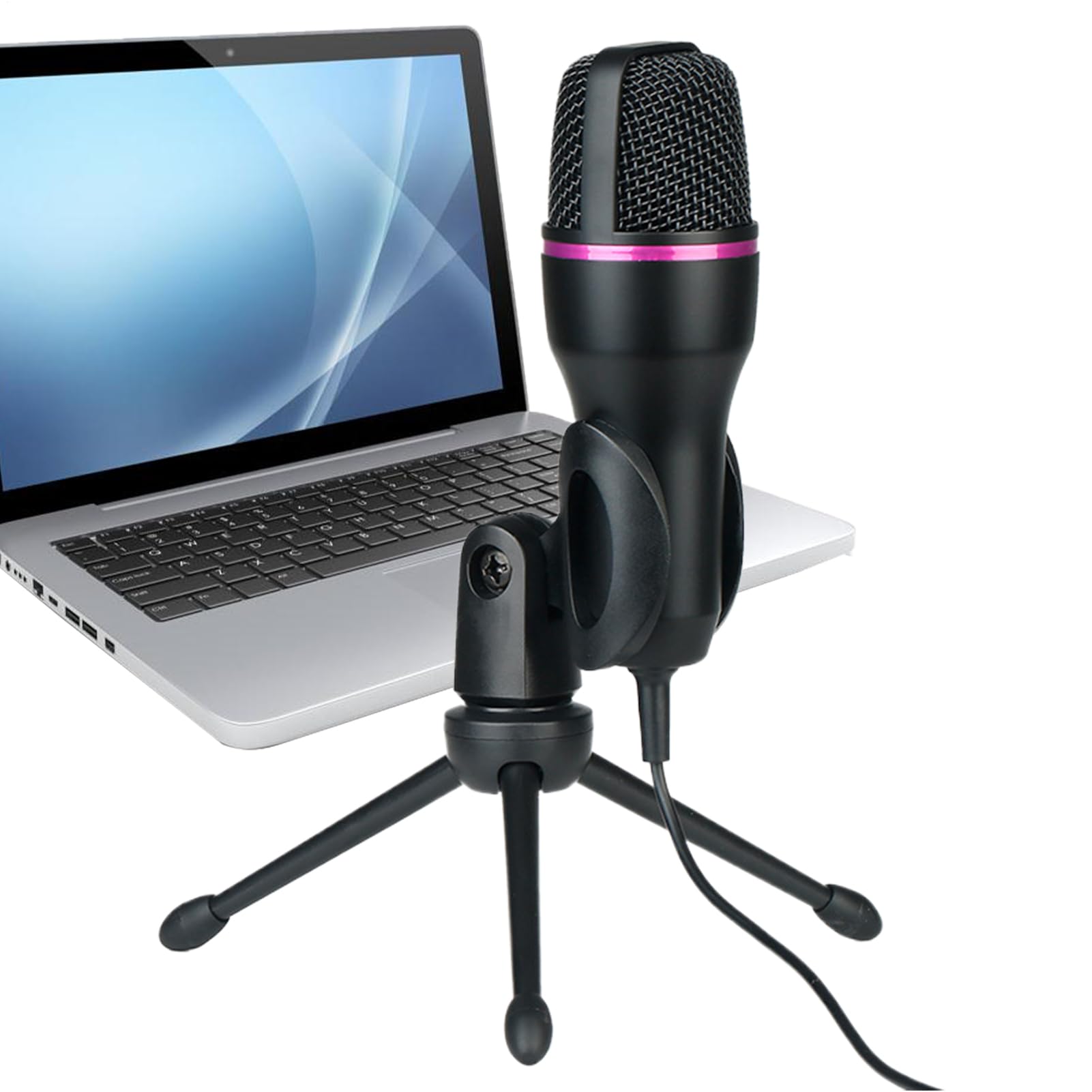 Microphone à condensateur USB pour PC avec double mode interface pour enregistrement et chant - 8