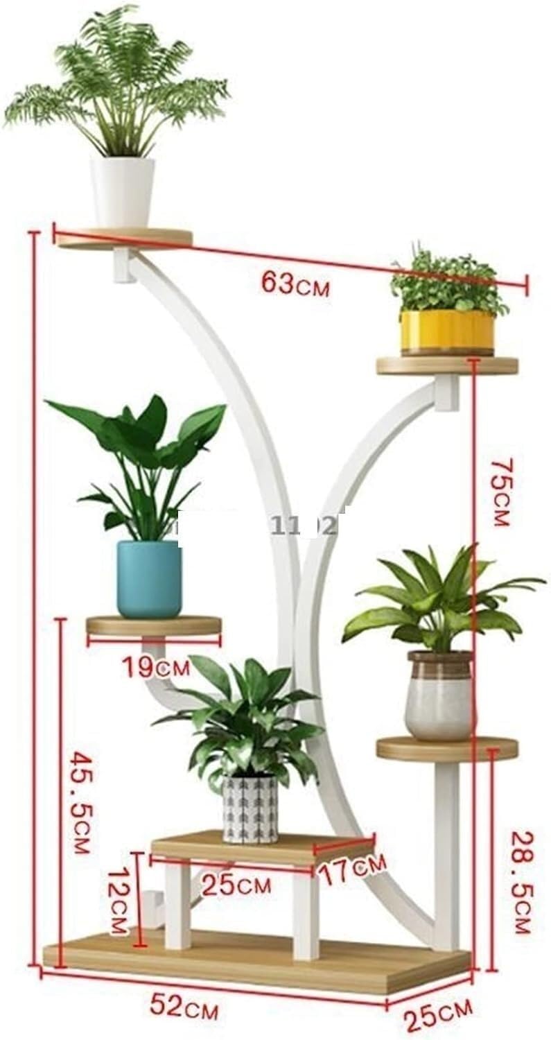 Support pour plantes d'intérieur ELzEy : l'étagère gain de place pour balcons encombrés