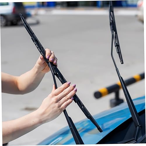 Miniatura 6 de BESPORTBLE 5 pares de limpiaparabrisas sin marco para automóvil, repuesto de tiras de goma