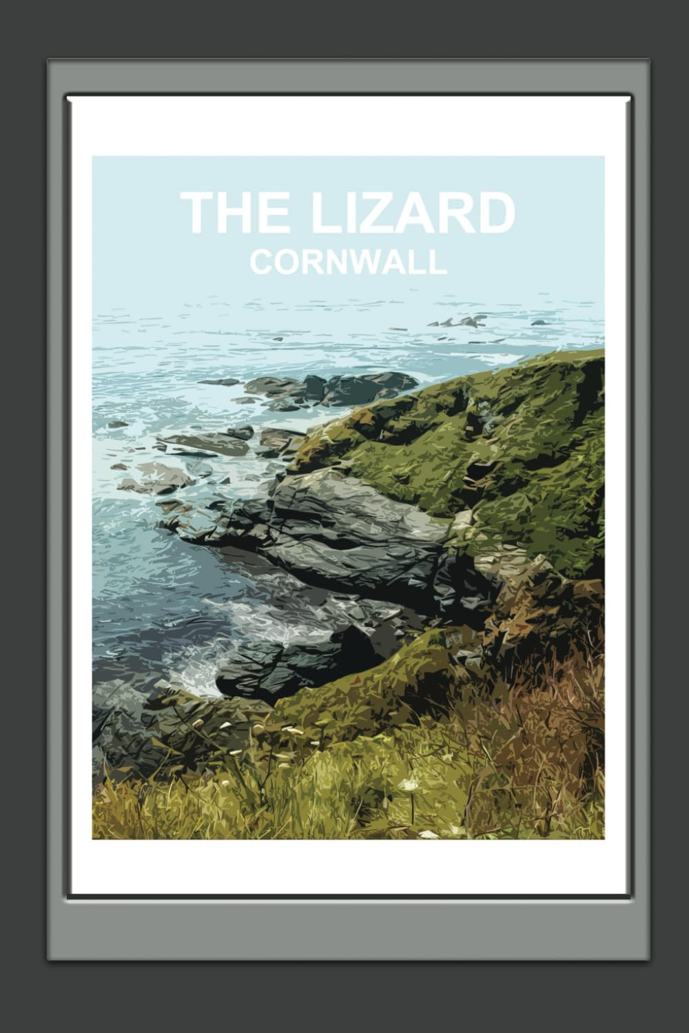 The Lizard Cornwall Notebook: Notebook, Journal, Gift Book ( British Places and Landscapes )