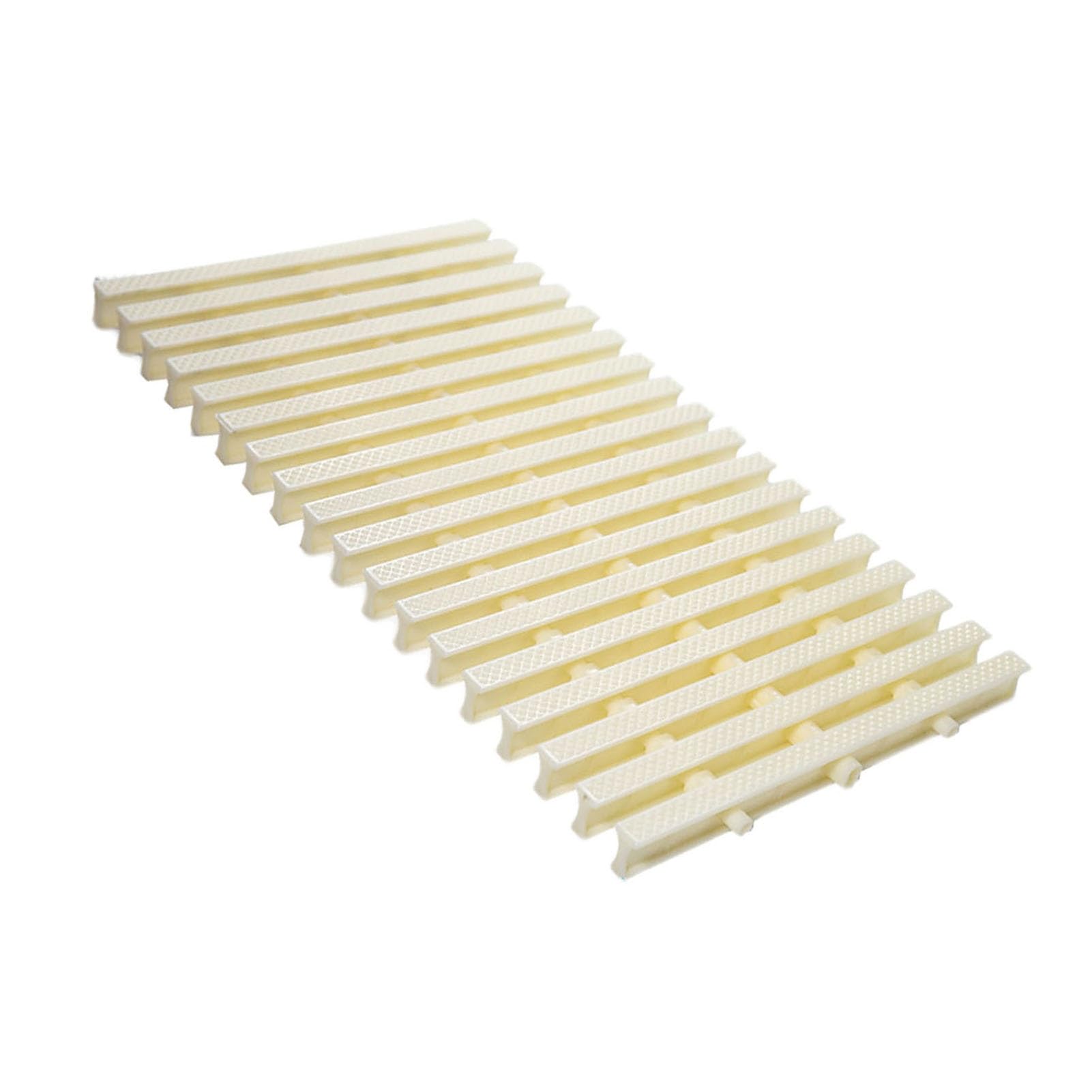 GJMSSMY Flexible Swimming Pool Drainage Grate, Splicable Gutter Cover with Diamond Texture, 12 Pack (20x100CM) for Walkways, Yards, and Fences - Durable Overflow Solution