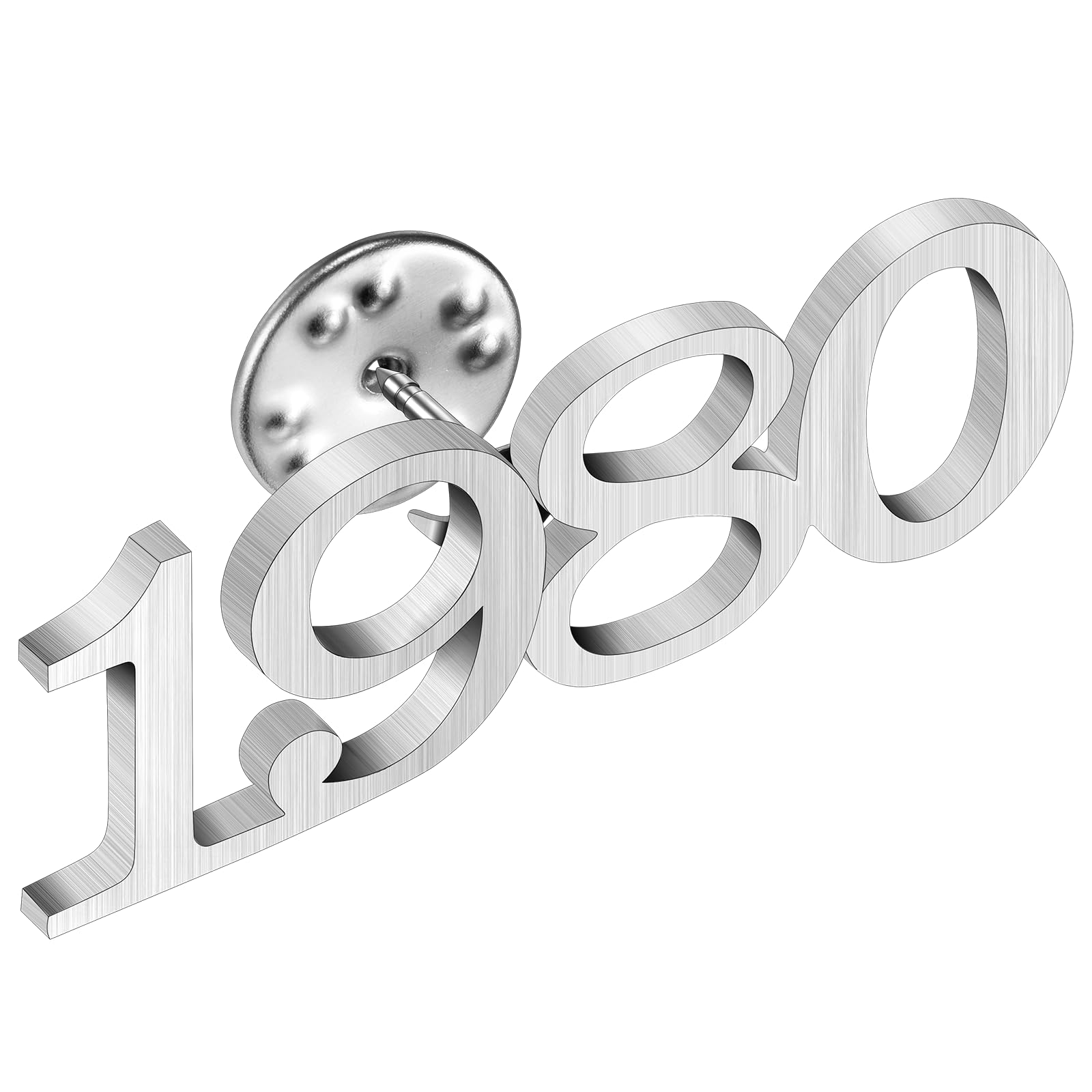 AMITER Birth Year Lapel Pin, 1970-2025 Enamel Brooch Pins Tie Tacks for Men &amp; Women Birthday, Graduation, Anniversary