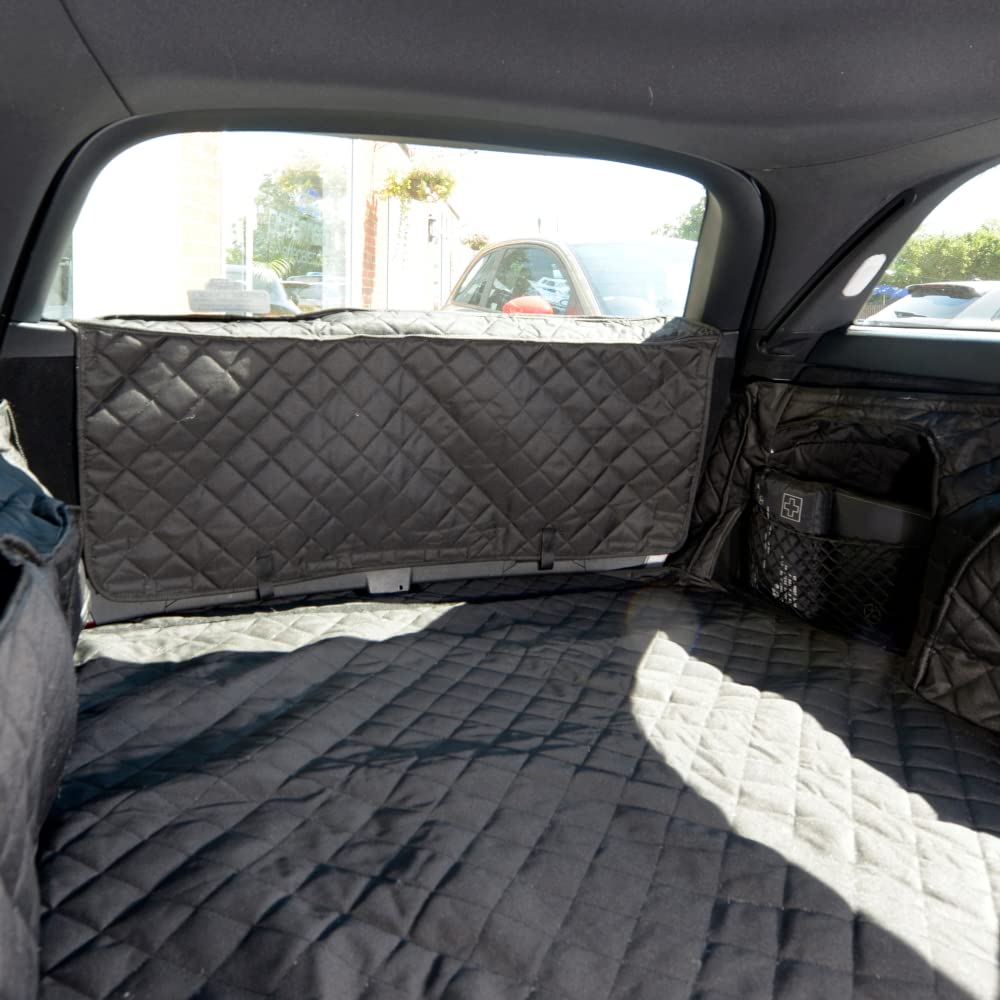 UK Custom Covers QBL625 - Tappetino trapuntato su misura, colore: Nero