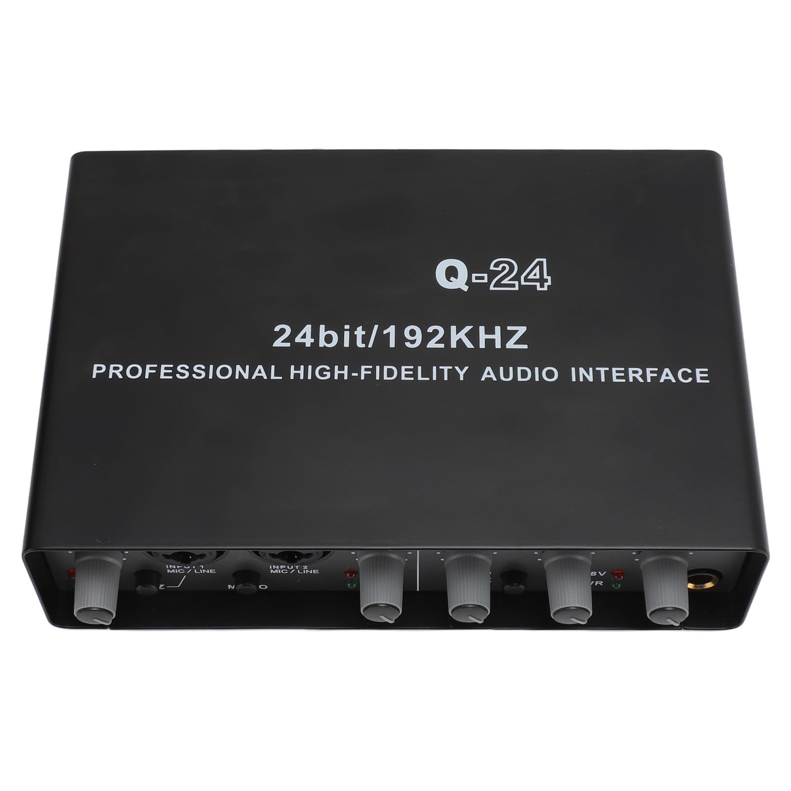 Interfejs Audio USB z Portem MIC, Wejściem/Wyjściem Wyjściem TRS, Interfejsem Nagrywania Dźwięku 24-bitowego i 192 KHz, Monitorowaniem w Czasie Rzeczywistym, redukcją
