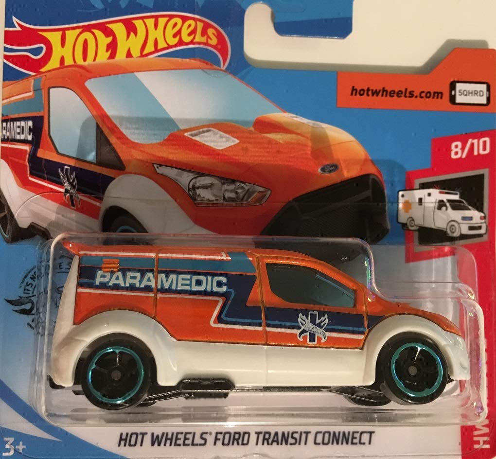 Hot WheelsFord Transit Connect Collection HW Rescue 8/10