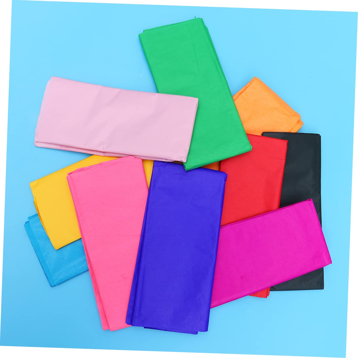 TOYANDONA 100pièces Papier Fin Pour Origami Loisirs Créatifs Et Emballage Cadeaux Différentes