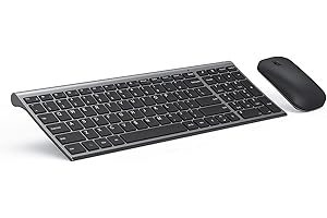 seenda Rechargeable Wireless Keyboard Mouse Combo for Enhanced Productivity