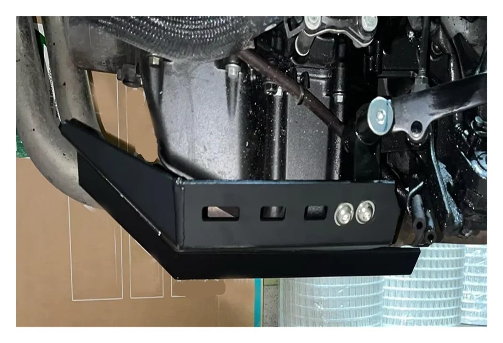 Paracoppa motore moto Motore Del Motociclo Copertura Di Protezione Telaio Sotto La Piastra Paramotore Pancia Pan Protector Per NX500 500NX NX 500 NX400 400