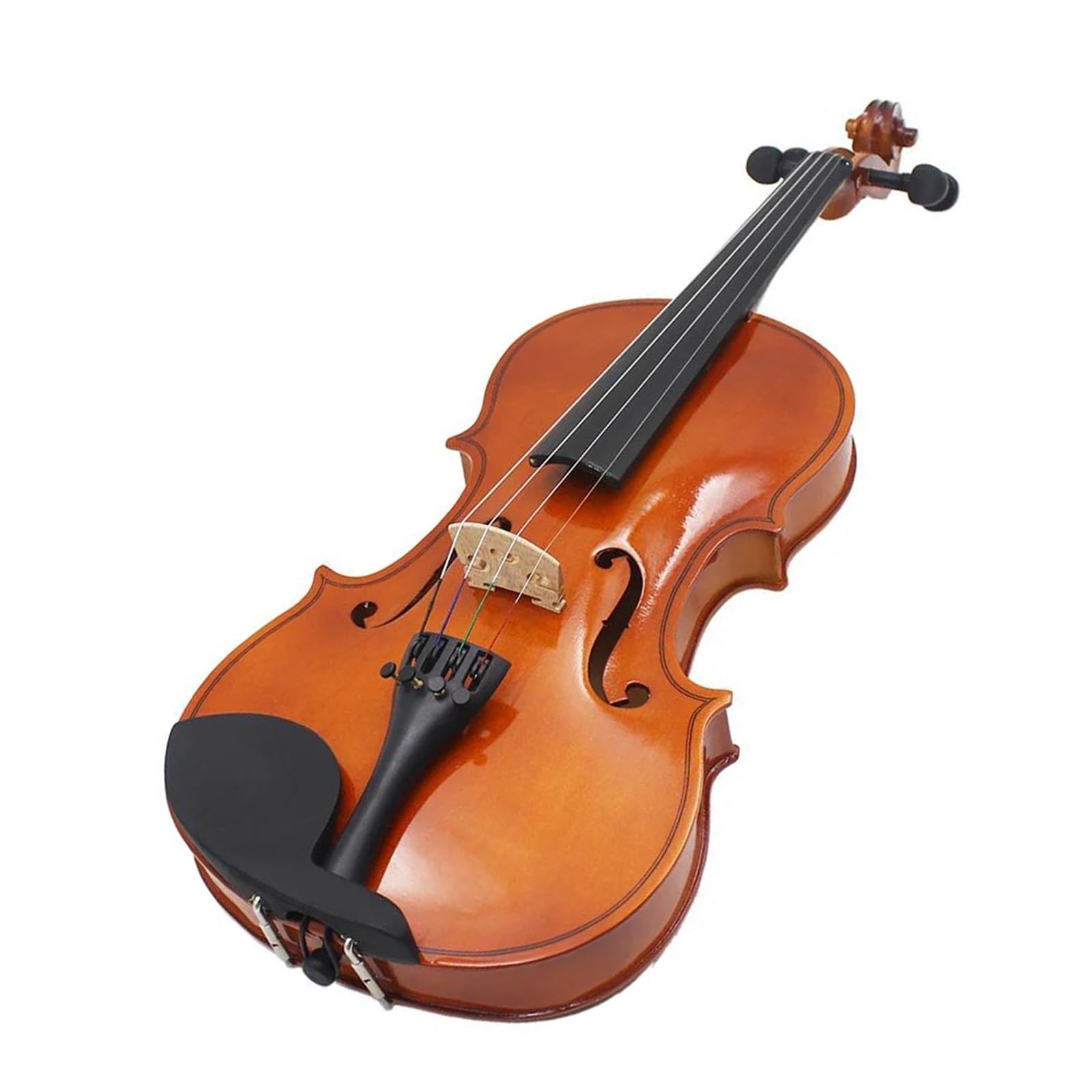 Violine Professionelle Geige Aus Massivem Holz Für Anfänger Und Erwachsene Üben Inklusive Koffer(1-4)