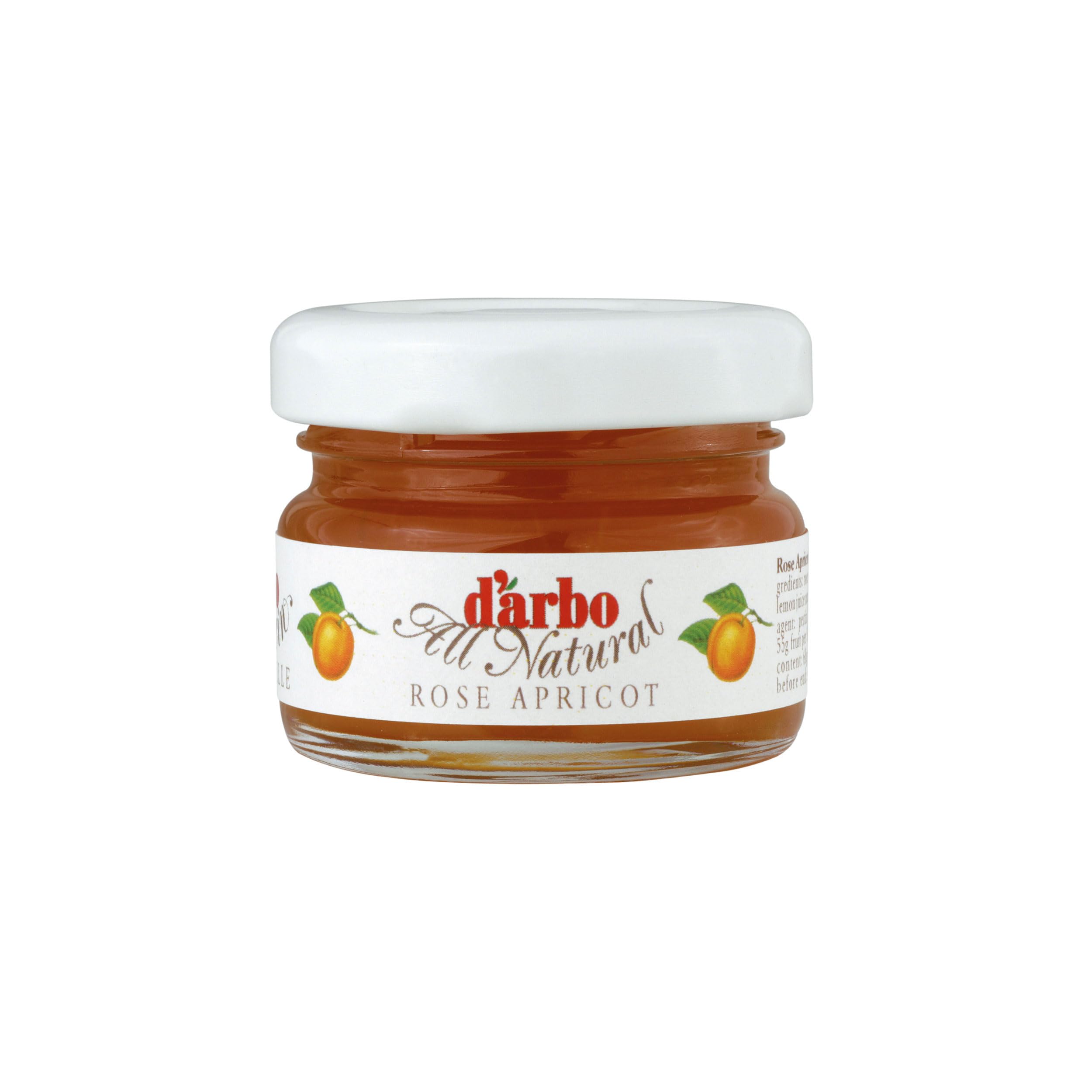 Darbo Marille - Confezione da 60 confetture in Vetro da 28 g