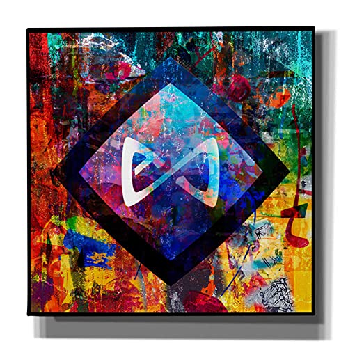 Epic Graffiti 'Axs Axie Crypto In Color Portfolio Giclee Canvas Wall Art, 26