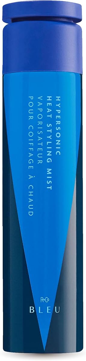 R+Co Hypersonic Heat Styling Mist, 6.7 oz | Bruma protectora contra el calor para secado con secador y peinado con herramientas calientes, agrega brillo, suavidad, vegana y sin parabenos