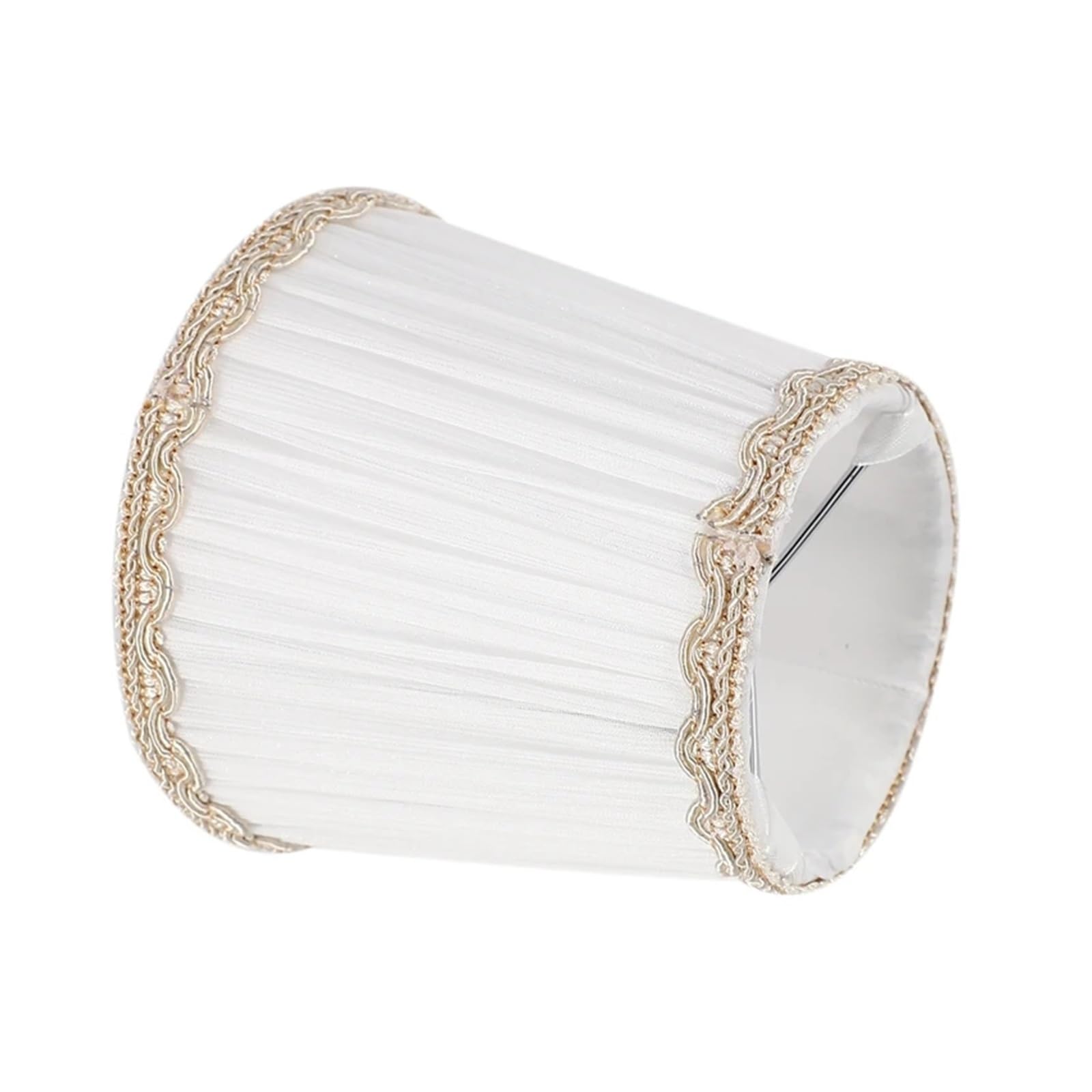 Abat-Jour de Lustre, Uniquement for Les Ampoules de Bougies, Abat-Jour à Clipser, Lot de 6, Blanc fangzi