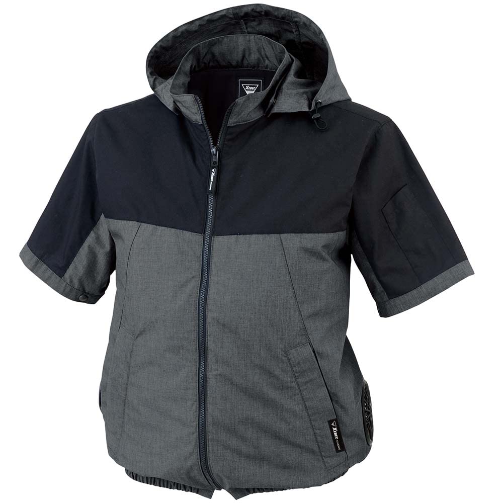 Amazon.co.jp: ジーベック 空調服半袖ブルゾンXE98026−990 