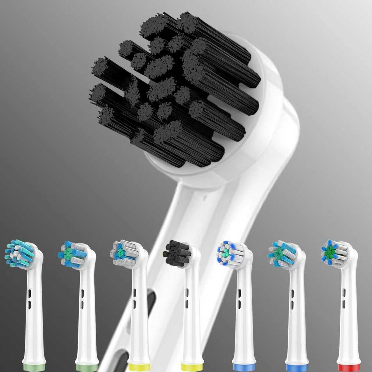 12 Pack Replacement Brush Heads Professional Electric Toothbrush Heads Compatible with Oral-B Braun Dupont Soft Bristles for Sensitive