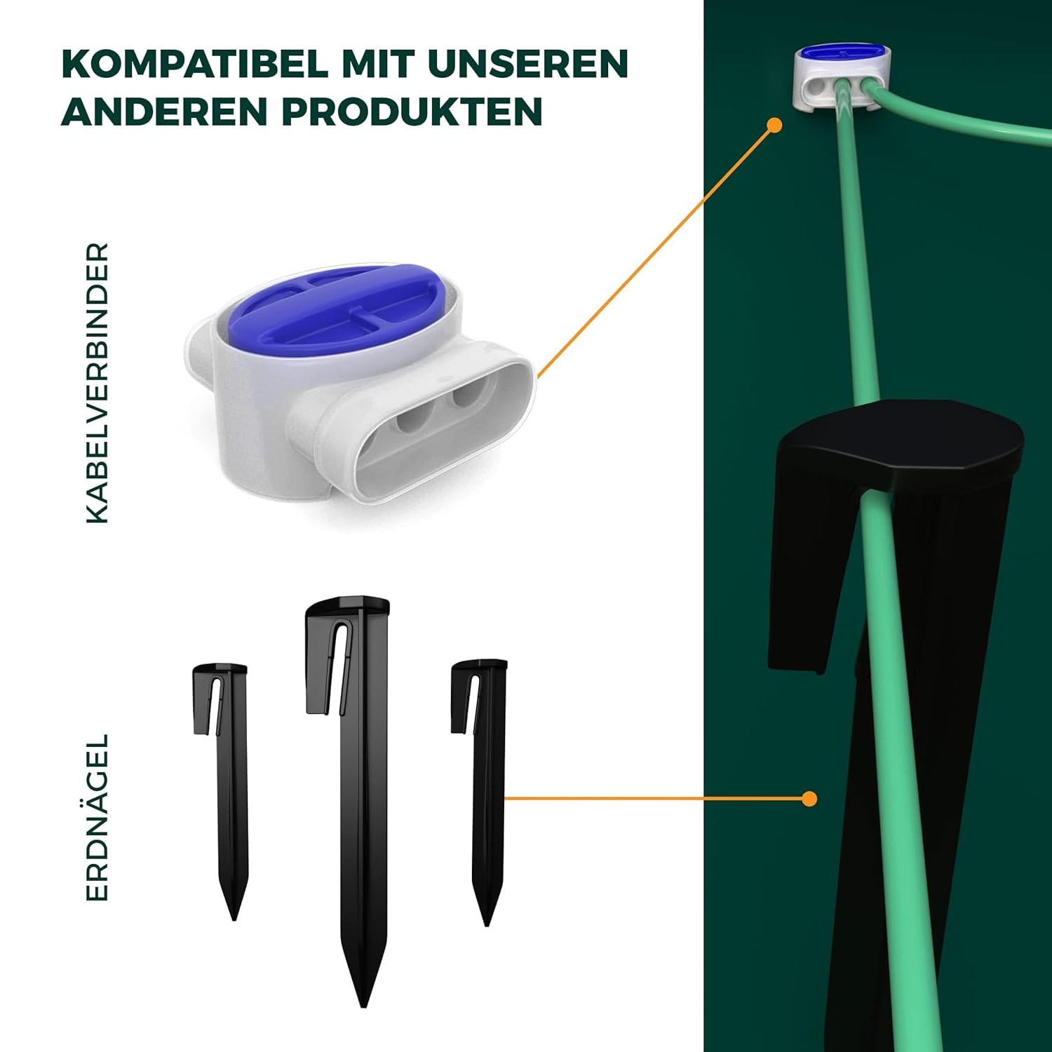 Begrenzungskabel Mähroboter - Begrenzungsdraht für Rasenroboter Aller Marken – Mähroboter Kabel zur Eingrenzung des Mähbereichs Ø2,7mm