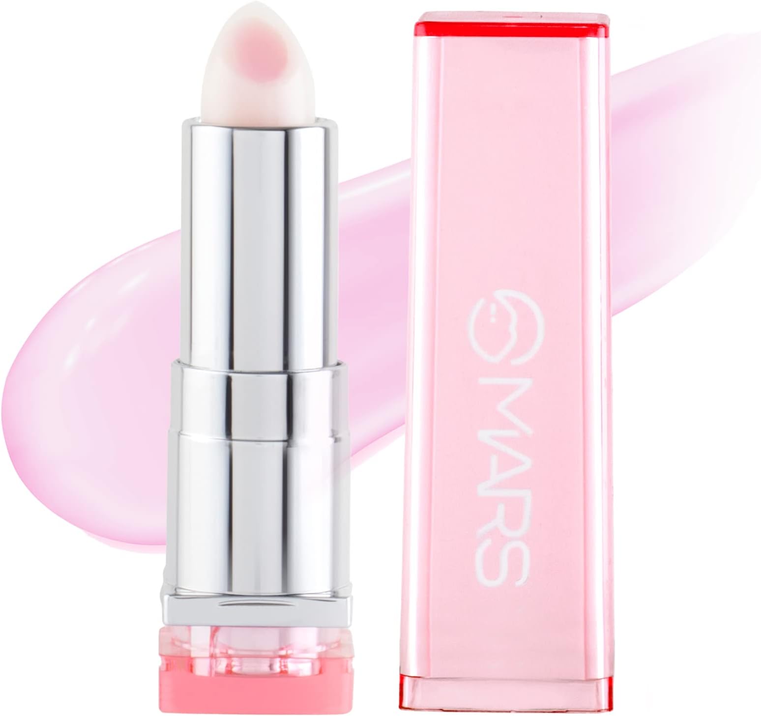 MARS Tinted Lip Balm for Men & Women | Non-Sticky, Moisturising & Nourishing | Enriched with Vitamin-E, Jojoba Oil, Shea Butter and Hyaluronic Acid | 3.2 g (Cherry)