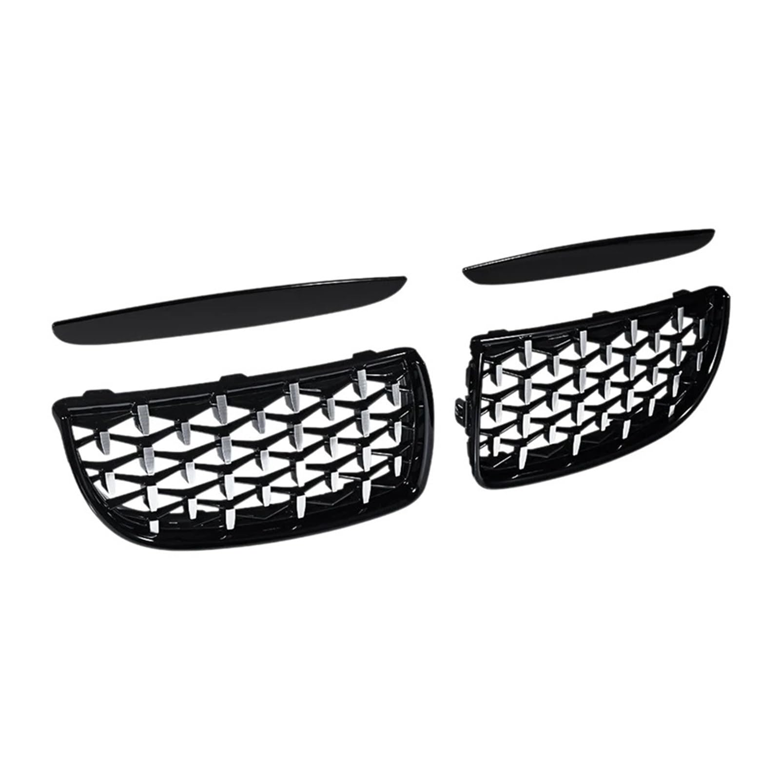 Grille de radiateur BMW E90 look météore avec fixations clipsées haute résistance - 6