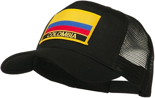 Miniatura 2 de e4Hats.com - Gorra de malla, diseño de bandera de América del Sur