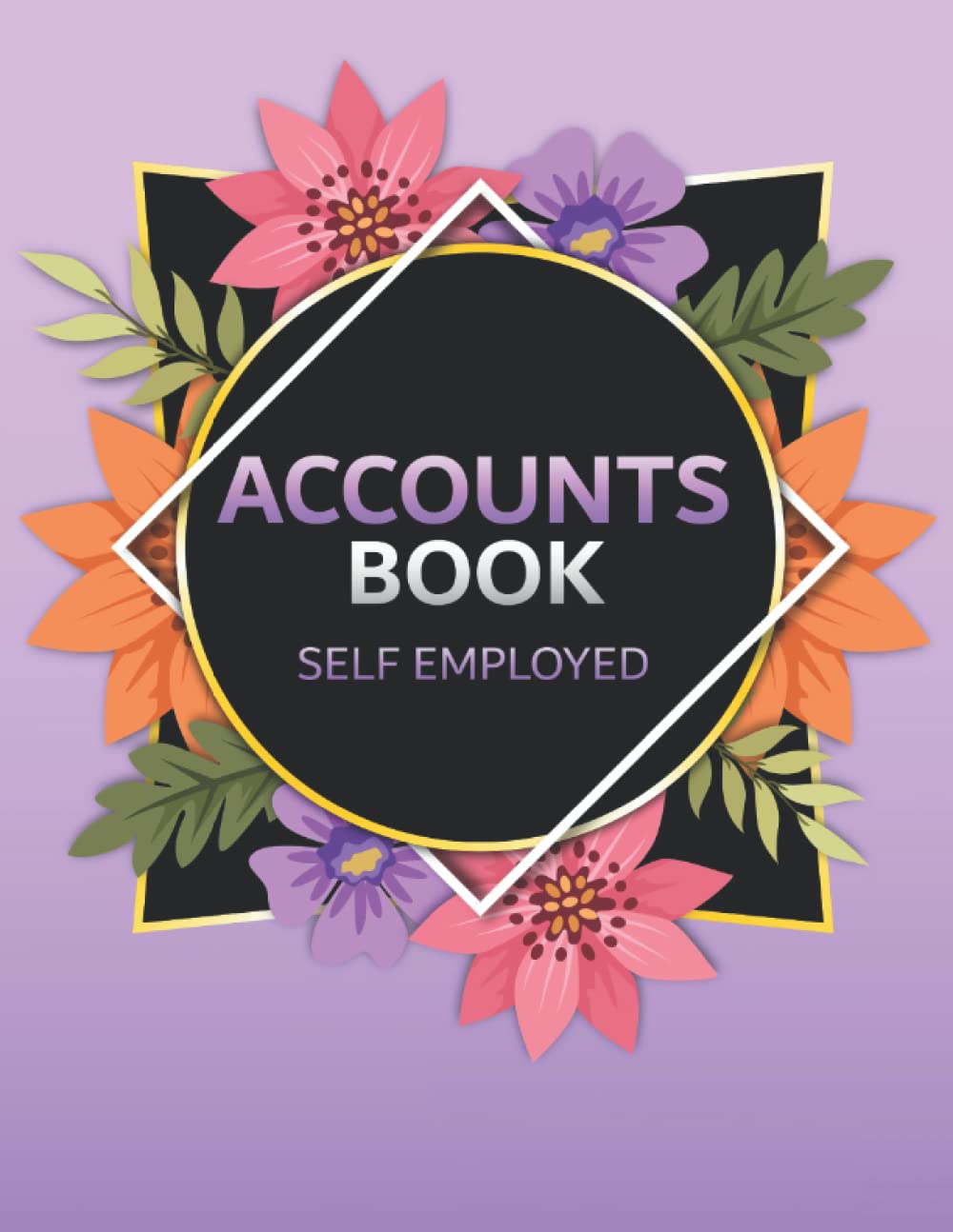 Accounts Book Self Employed: Accounting Ledger For Bookkeeping Sole Trader Small Business Owner | Income and Expenses Log Book