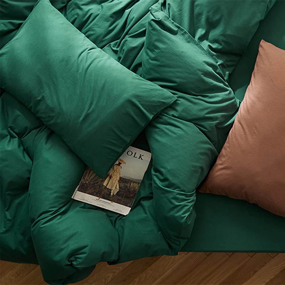 Michorinee Couette 220x240 4 Saisons Vert Sauge - Douce Microfibre Pour Lit 2 Personnes, Légère Et Chaude, Garnissage 250g/m² Hypoallergénique