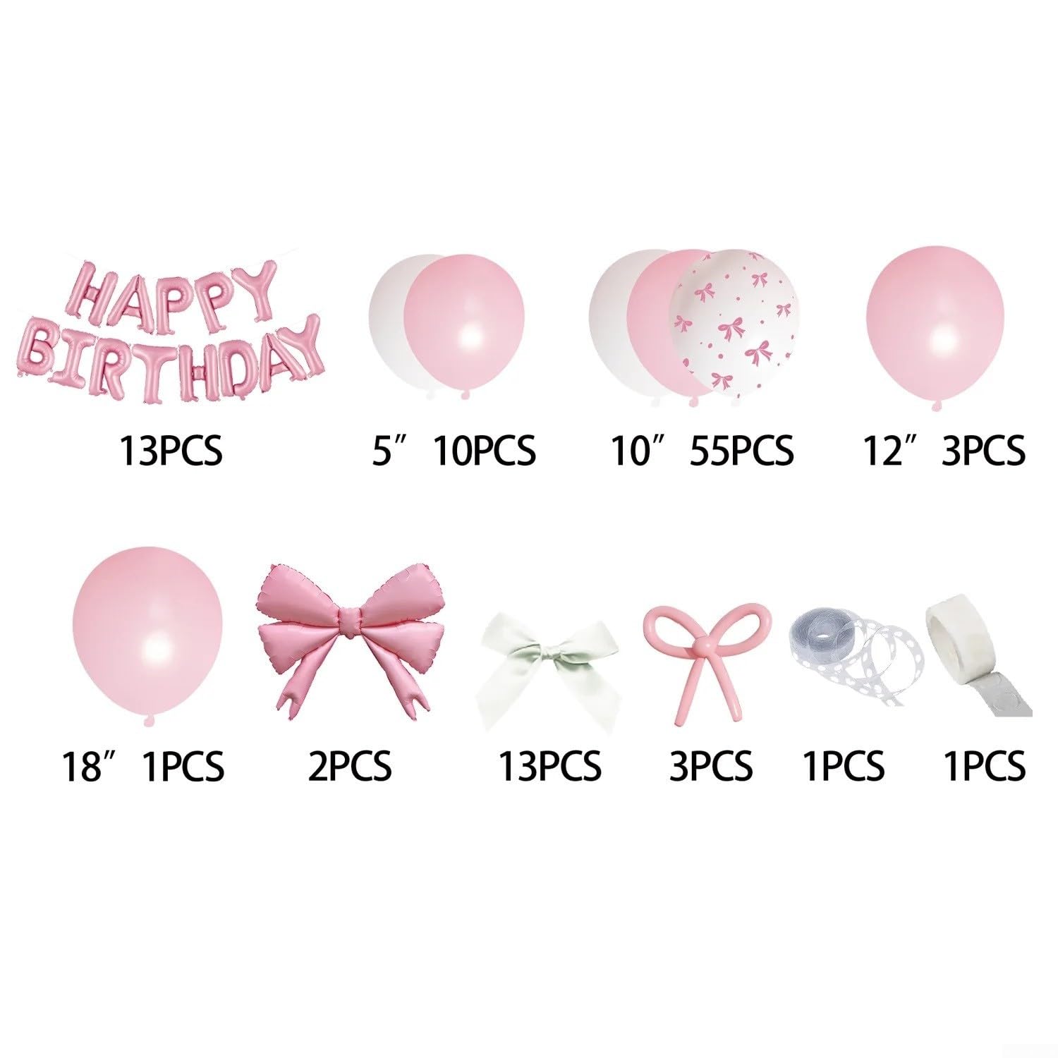 Kit Ghirlanda Palloncini e 102 Feste Kit Ghirlanda Palloncini(JT-HD04-Bow)