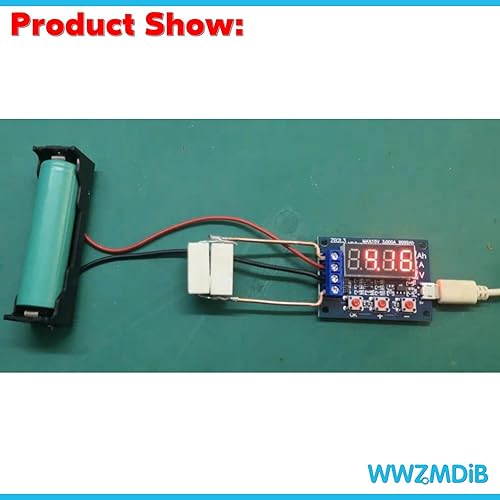 Miniatura 5 de WWZMDiB Probador de capacidad de batería ZB2L3 Tipo de descarga 1.2-12V Capacidad de carga externa de la batería y otras pruebas 18650 Herramientas