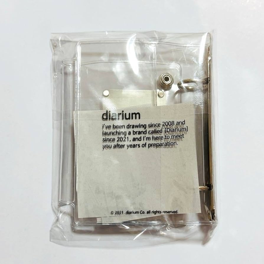 Amazon.co.jp: 韓国限定diarium バインダー 貯金 ファイル