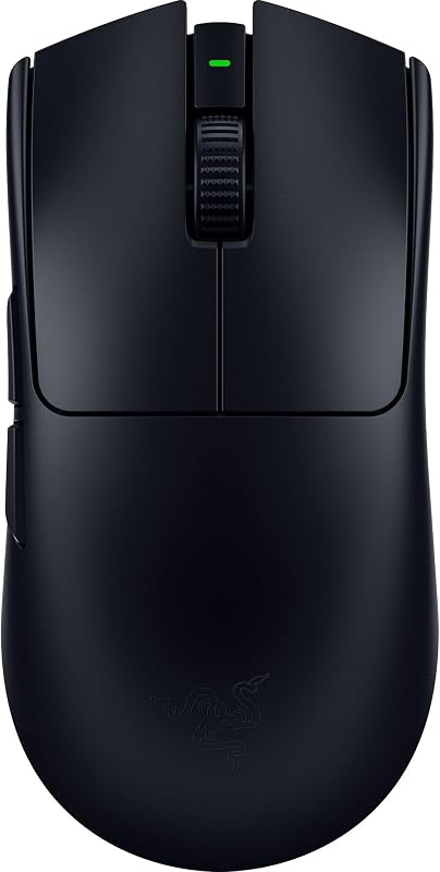 Razer Viper V3 Pro Wireless Esports Gaming Mouse: Symmetrical - 54g Lightweight - 8K Polling - 35K DPI Optical Sensor - Gen3 Optical Switches - 8 Programmable Controls- 95 Hr Battery - Black (Renewed)