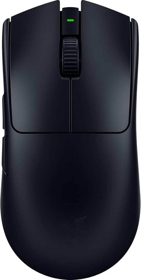 Razer Mouse para jogos Viper V3 Pro Wireless Esports: simétrico - 54 g leve - sondagem 8K - Sensor óptico DPI 35K - Interruptores óticos Gen3-8 botões programáveis - Bateria de 95 horas - Preto
