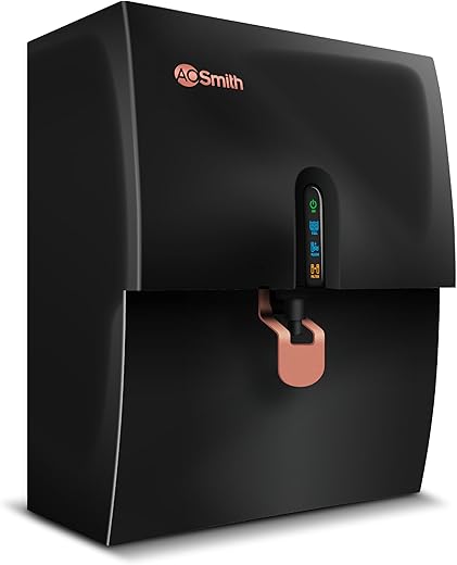 AO Smith Z5 Pro RO Alkaline Water Purifier With CFM+SCMT | RO Purifier With Advanced 8-stage Purification | Copper Fortified Water|Perfect For...