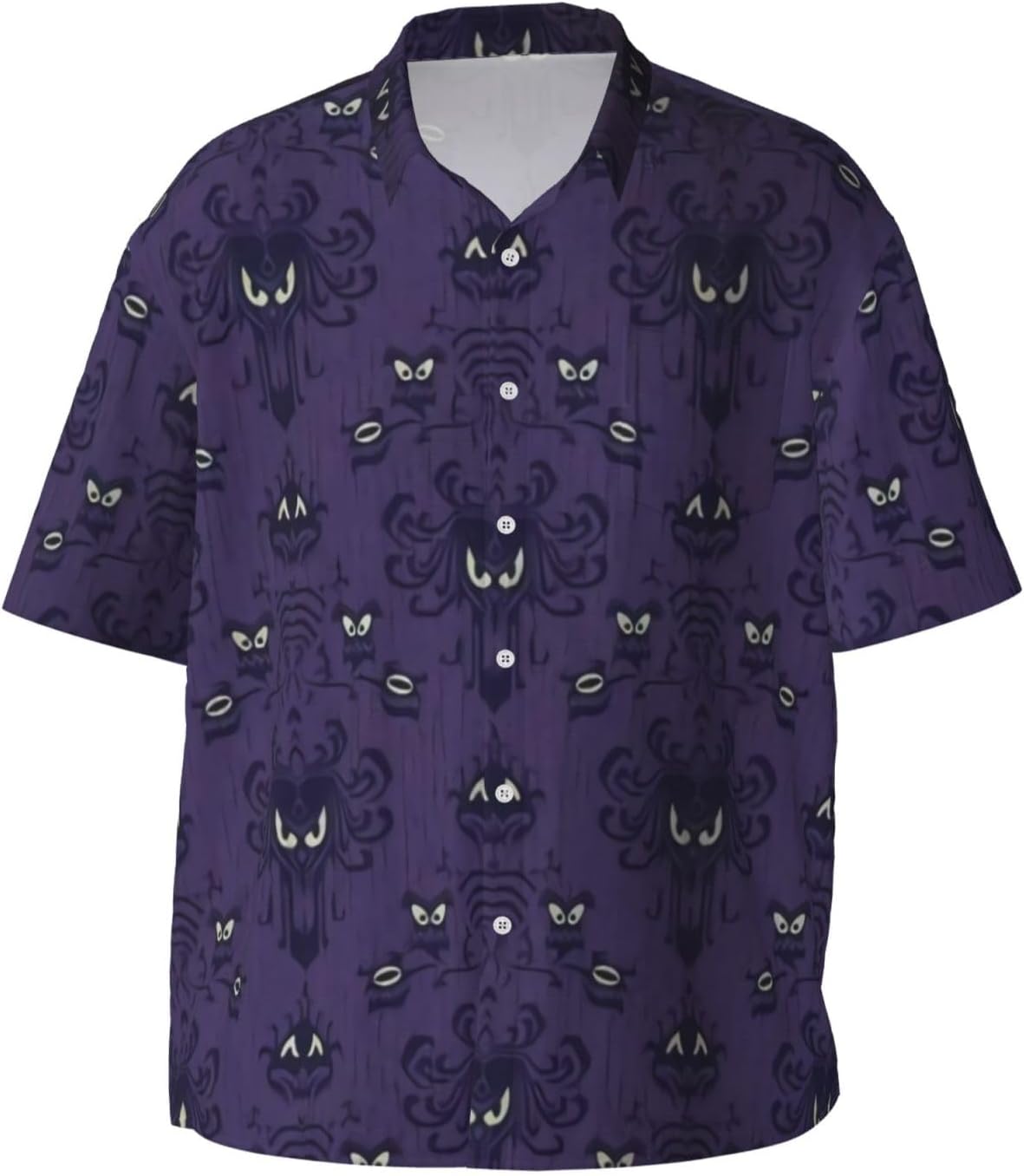 Ohio State Gray Men's Shirts Short Sleeve Casual Fashion Polo Button Down Shirt for Men Beach Summer Wedding Pocket - Image 8