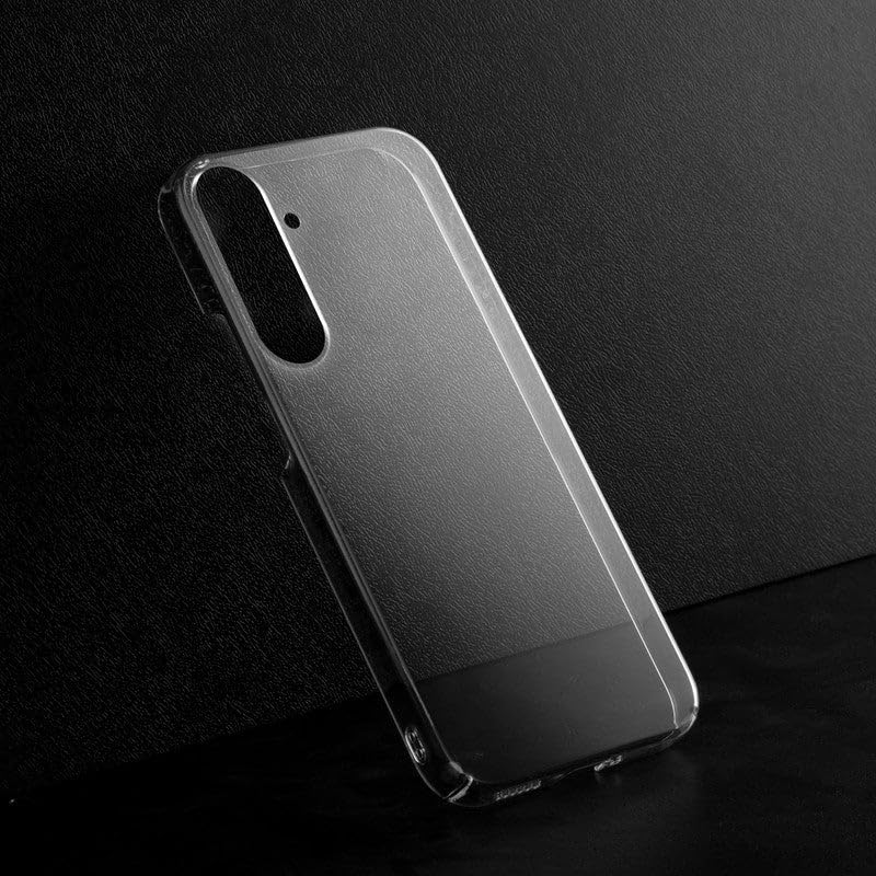 Image of DIZORO Compatible with Samsung Galaxy A26 5G Back Cover Case Clear,[ Anti - Yellow /Yellowing ][Military Grade Protection] Hard PC Back Cover Transparent